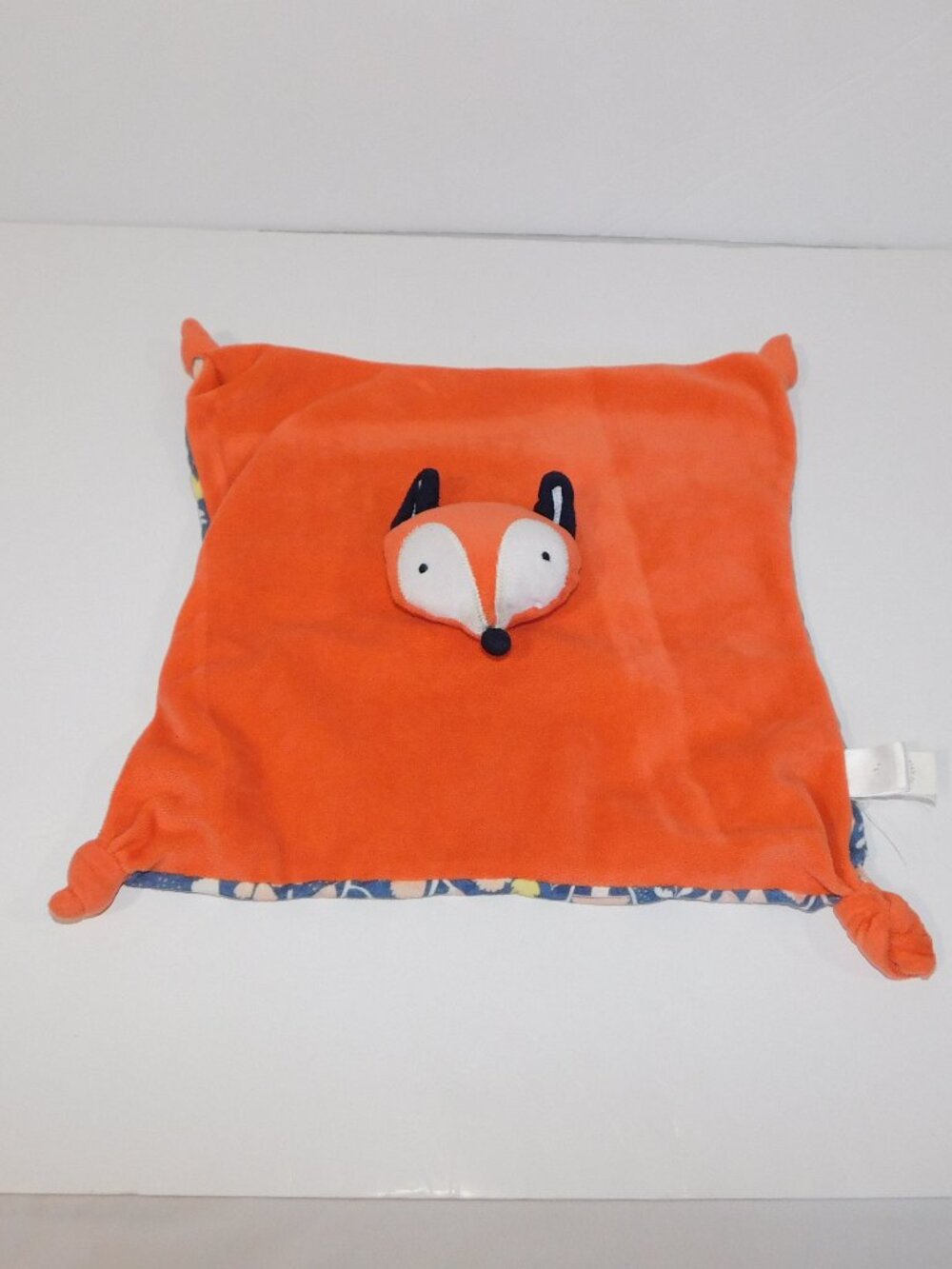 Rare Manhattan Toy Orange Fox Forrest Security blanket baby Lovey Nunu 2016 READ